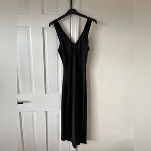 Cami NYC  Silk Black Sleeveless Dress